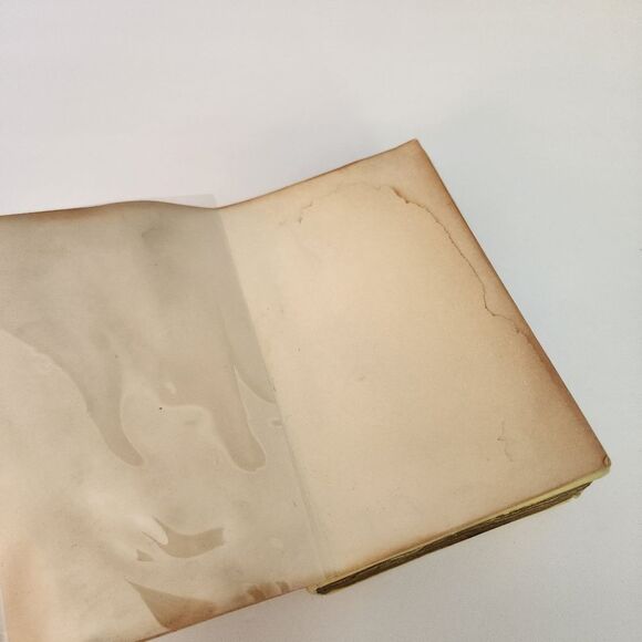 Sentiments Music Book Shaped Music Box Plays Love Makes The World Go Around - Picture 3 of 9